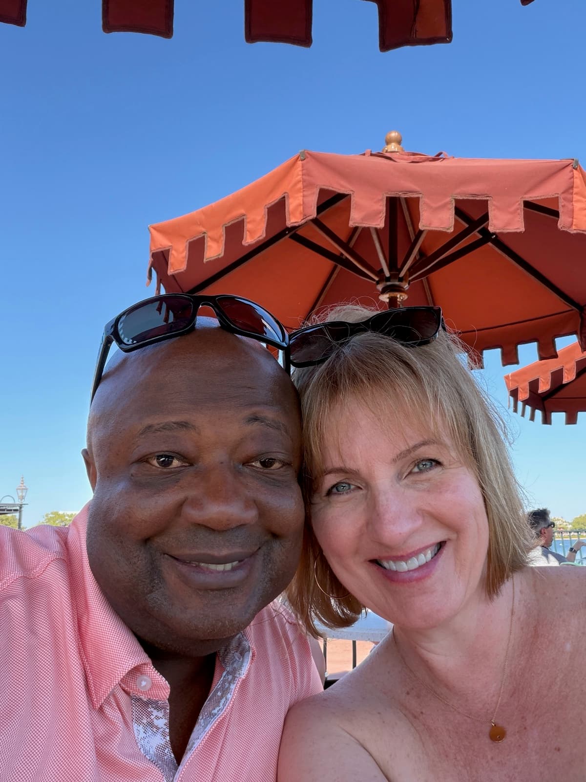 Amy Spears with her husband