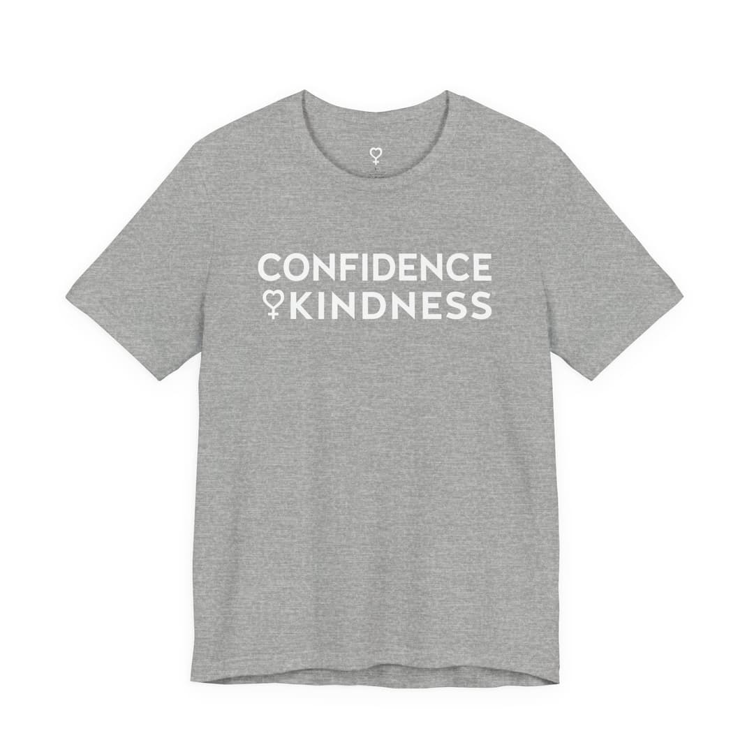 Confidence + Kindness - White